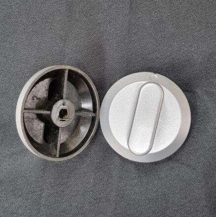 Control Knobs – Large Silver
