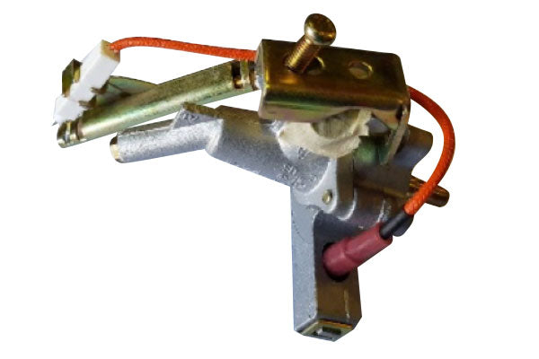 GAS VALVE - 45 DEGREE CLAMP-ON WITH FLAME THROWER